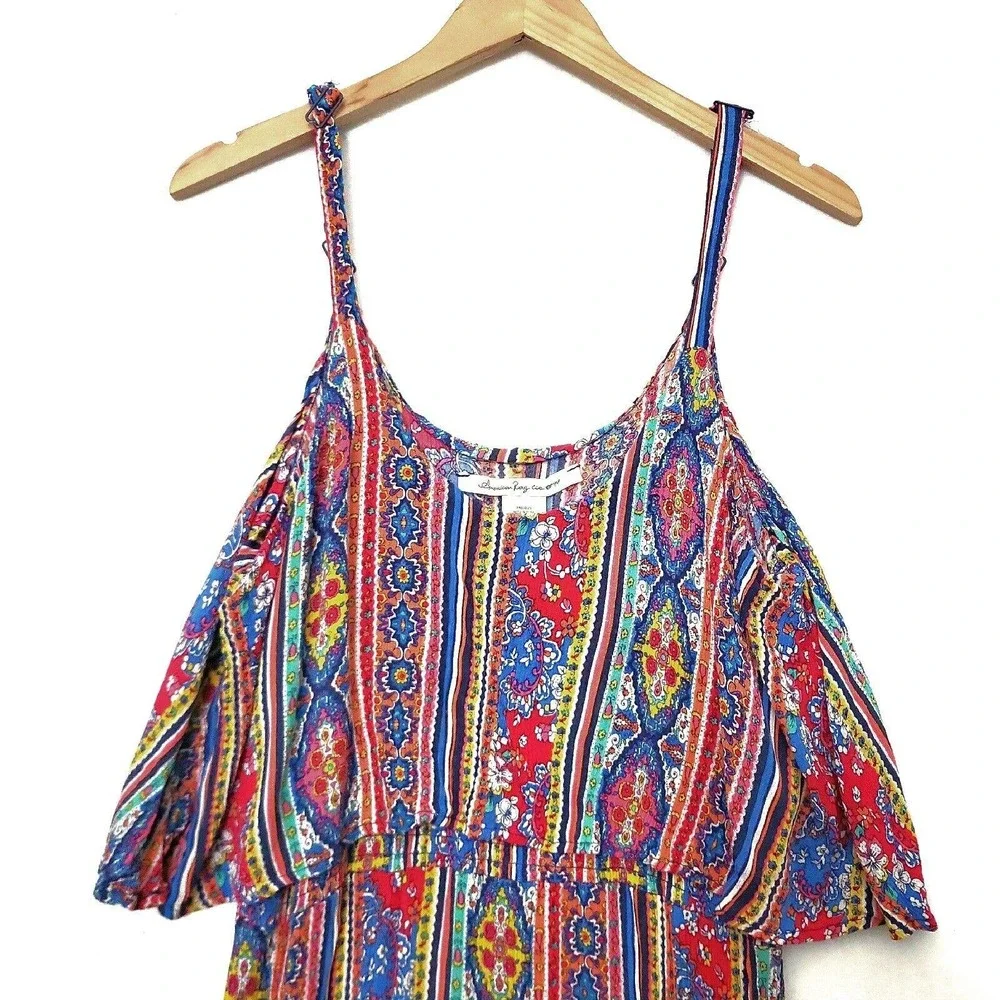 American Rag Cie Women Empire‎ Waist Sleeveless Stretch Long Maxi Dress 1X